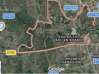 Bán gấp  4,x tỷ cho 64m2 thổ cư ko dính quy hoạch trục đại lộ thăng long, ra trung tâm hà nội 8km