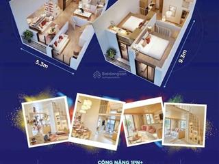 Khách không vay được bank cần pass lại căn 1br + tại toà p25, view đường 36m và đại lộ hoa
