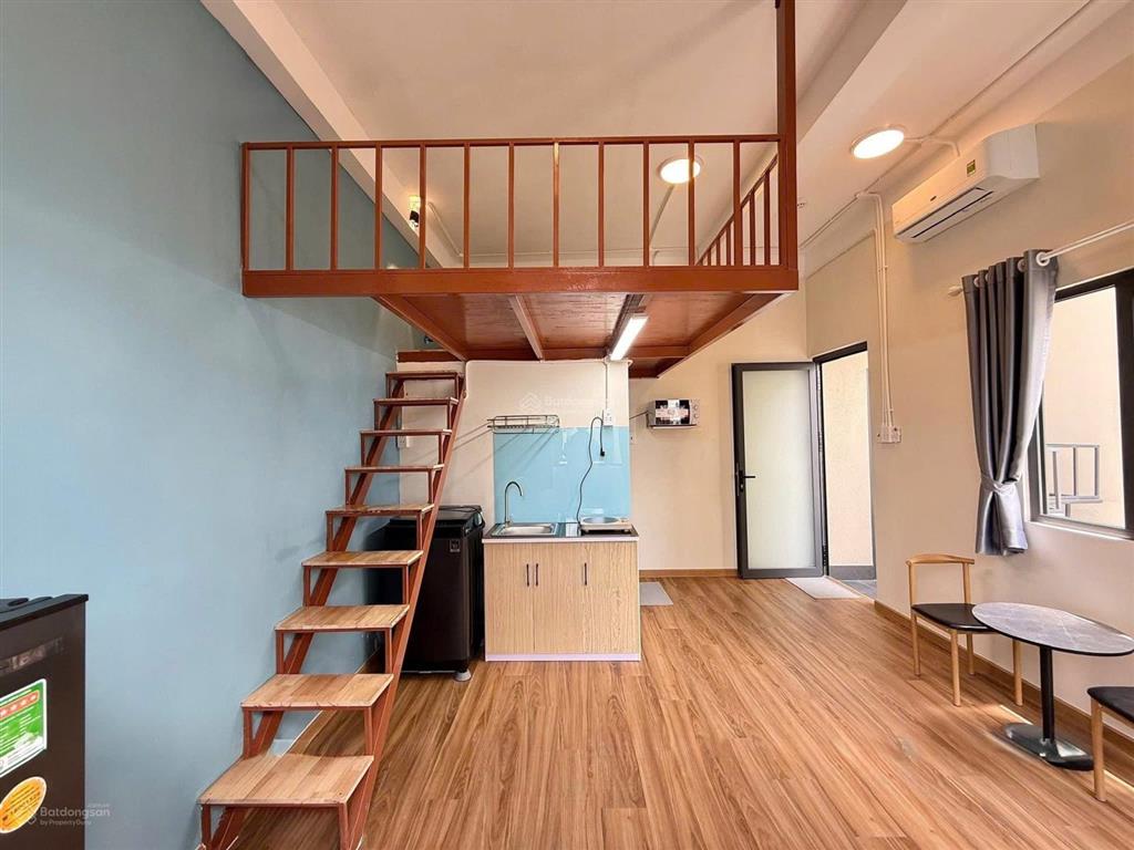 Khai trương phòng gác ban công cửa sổ  full nội thất  máy giặt riêng  lê văn sỹ