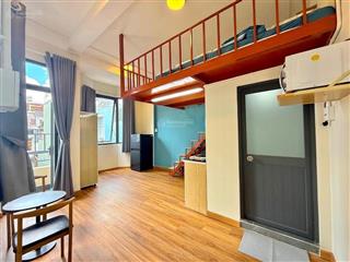 Khai trương phòng gác ban công cửa sổ  full nội thất  máy giặt riêng  lê văn sỹ
