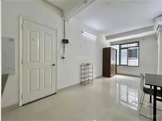 Cho thuê phòng trọ studio cửa sổ lớn full nội thất ngay cv gia định  huflit trường sơn