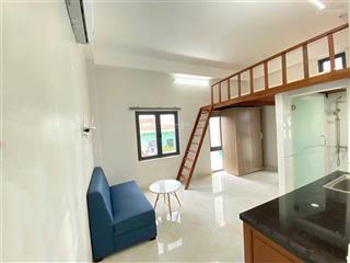 Cho thuê căn hộ gác cửa sổ full nội thất có thang máy ngay phan đăng lưu, phú nhuận