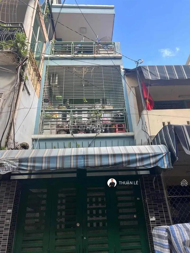 Bán nhà 2mt trước sau, 1 đời chủ 4 tầng (158m2 sàn) hxh hai bà trưng, quận 3. 13tỷ giảm về 10,9tỷ