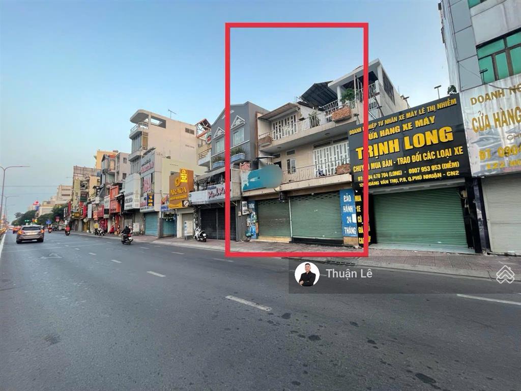 Khuôn đất lớn hiếm thấy. bán nhà mặt tiền hoàng văn thụ. ngang lớn (8mx22m), nhà 3tst, 60tỷ về 55tỷ