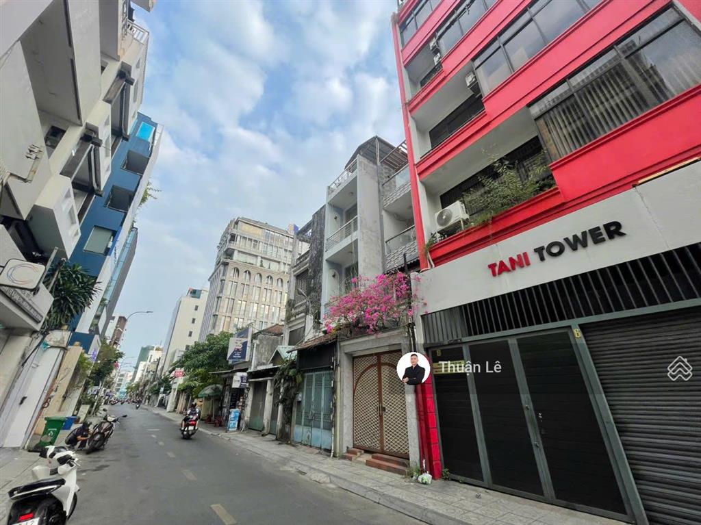 Nhà mặt phố ngang 6mx24m. thạch thị thanh & võ thị sáu, quận 1. nhà 4tầng,tiện xây mới building vp