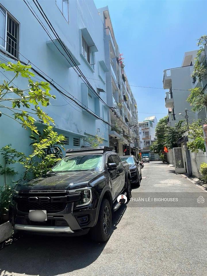 Bán nhà hẻm xe hơi 178/ phan đăng lưu. ngang tốt 4,6 x15m. cn 61,4m2. nhà mới 3 tầng vào ở ngay