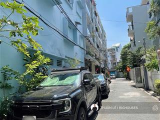 Bán nhà hẻm xe hơi 178/ phan đăng lưu. ngang tốt 4,6 x15m. cn 61,4m2. nhà mới 3 tầng vào ở ngay