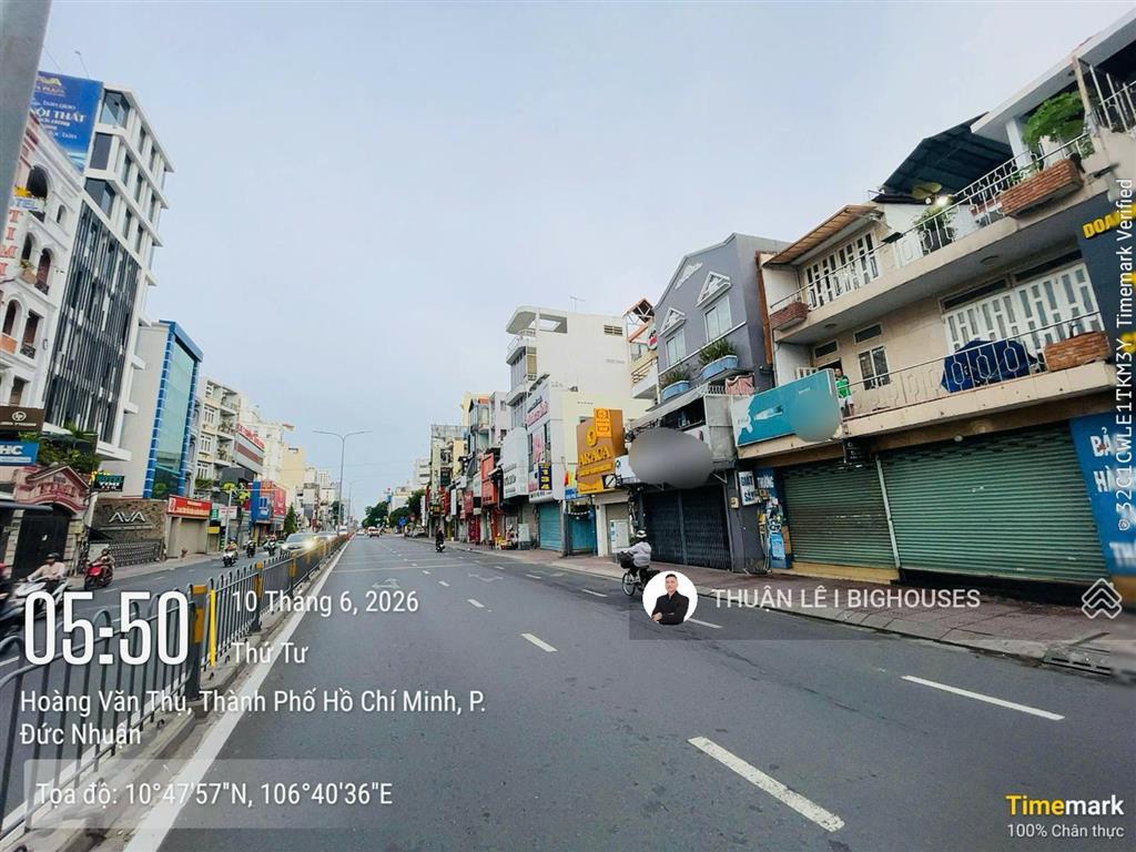 Khuôn đất lớn hiếm thấy. bán nhà mặt tiền hoàng văn thụ. ngang lớn (7,7mx24m), 4 tầng, 60tỷ về 55tỷ