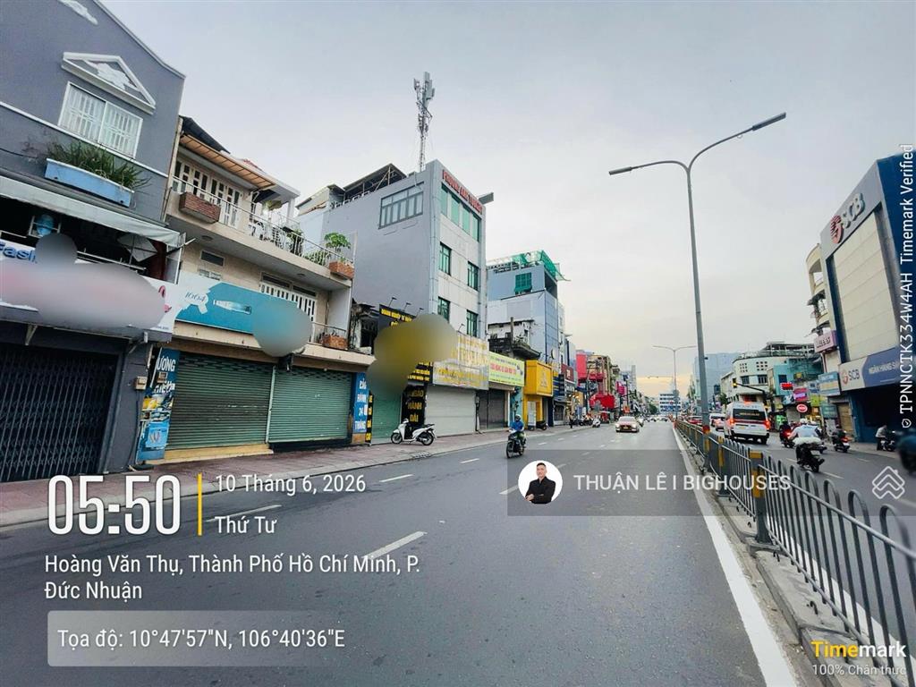 Khuôn đất lớn hiếm thấy. bán nhà mặt tiền hoàng văn thụ. ngang lớn (7,7mx24m), 4 tầng, 60tỷ về 55tỷ