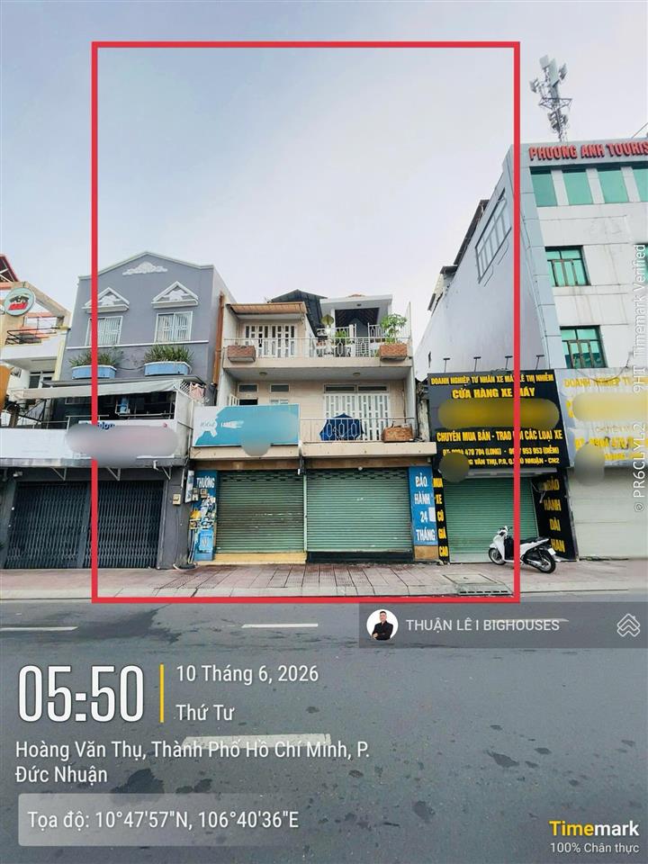 Khuôn đất lớn hiếm thấy. bán nhà mặt tiền hoàng văn thụ. ngang lớn (7,7mx24m), 4 tầng, 60tỷ về 55tỷ