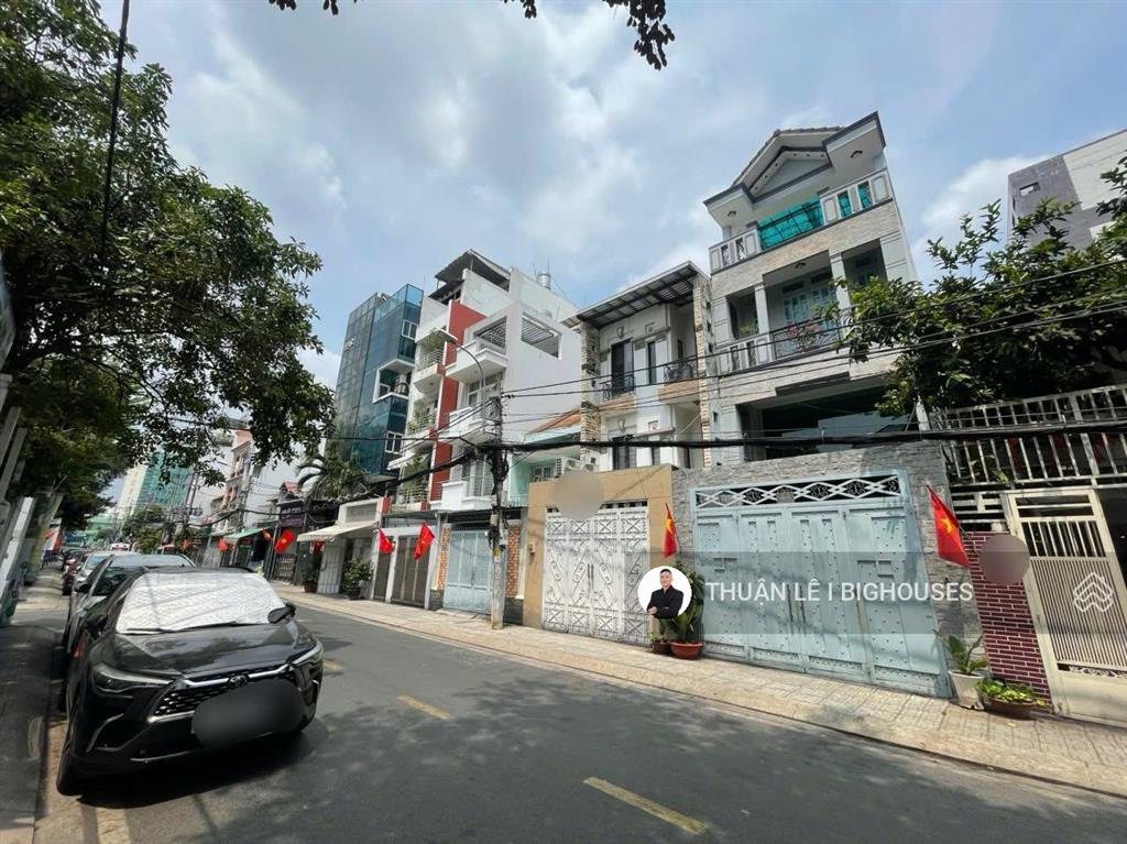 Bán nhà mặt tiền đường lam sơn, p5, phú nhuận. vuông vức(4,5mx20m) 4 tầng + 6pn lớn. giá 28 tỷ tl