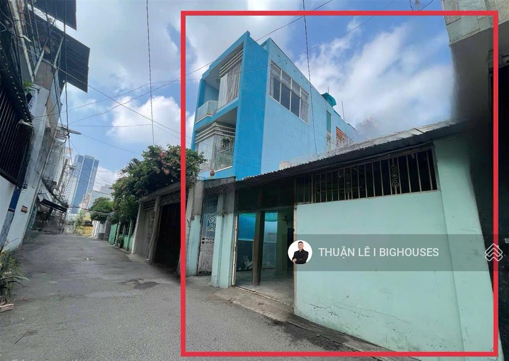Cấp 4 (7mx22m) tiện xây chdv, ks, villa. sát manor building. hxh 6m khu nguyễn hữu cảnh, tt 176m2