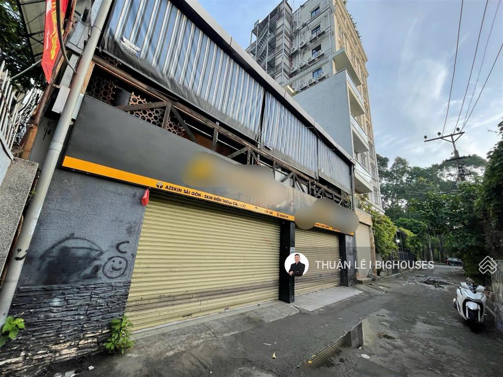 Cấp 4 (12,85m x 20m) tiện xây building vp, villa, sát công viên hoàng văn thụ. ctxd hầm+8tầng+mct