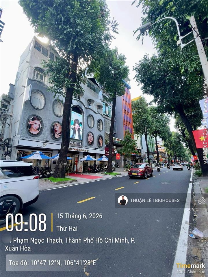 Bán nhà sát mt phạm ngọc thạch, p6, quận 3. dt(4,2x21m)cn 87,7m2. nhà 2 tầng. sẵn hđt 65 tr/tháng