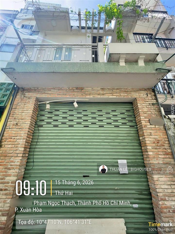 Bán nhà sát mt phạm ngọc thạch, p6, quận 3. dt(4,2x21m)cn 87,7m2. nhà 2 tầng. sẵn hđt 65 tr/tháng