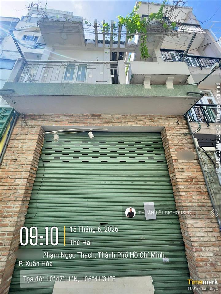 Bán nhà sát mt phạm ngọc thạch, p6, quận 3. dt(4,2x21m)cn 87,7m2. nhà 2 tầng. sẵn hđt 65 tr/tháng