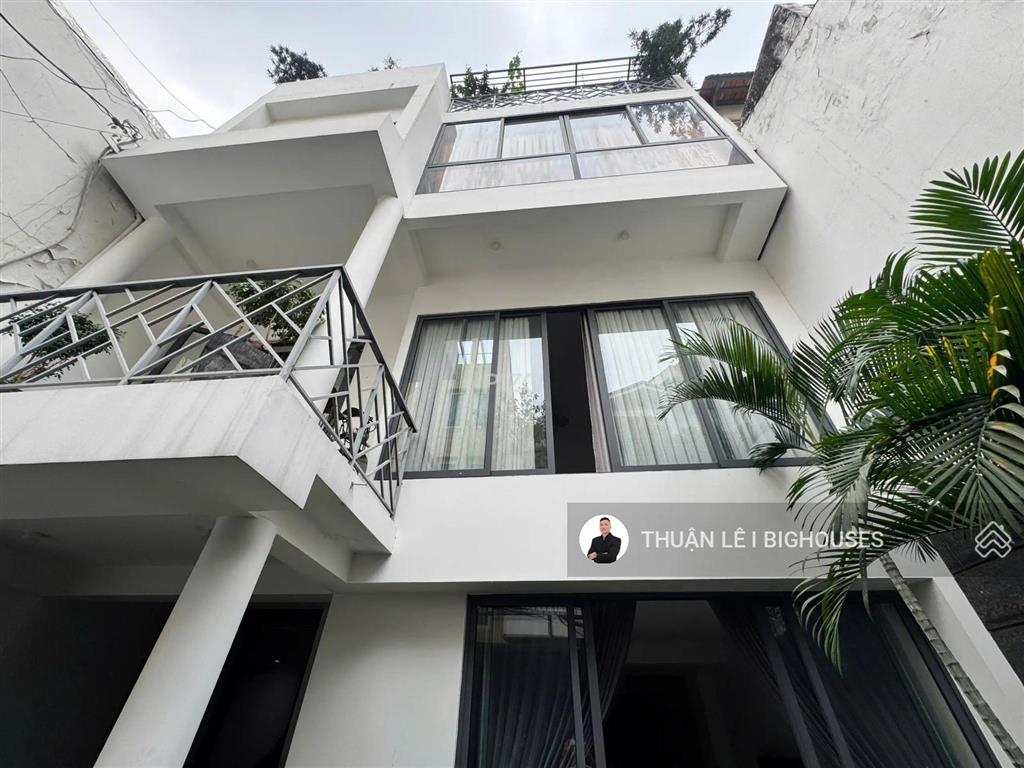 Biệt thự phố (7,5m x 20m) hxh gần ngã tư phú nhuận! 4 tầng, hoàng văn thụ thông nguyễn trọng tuyển