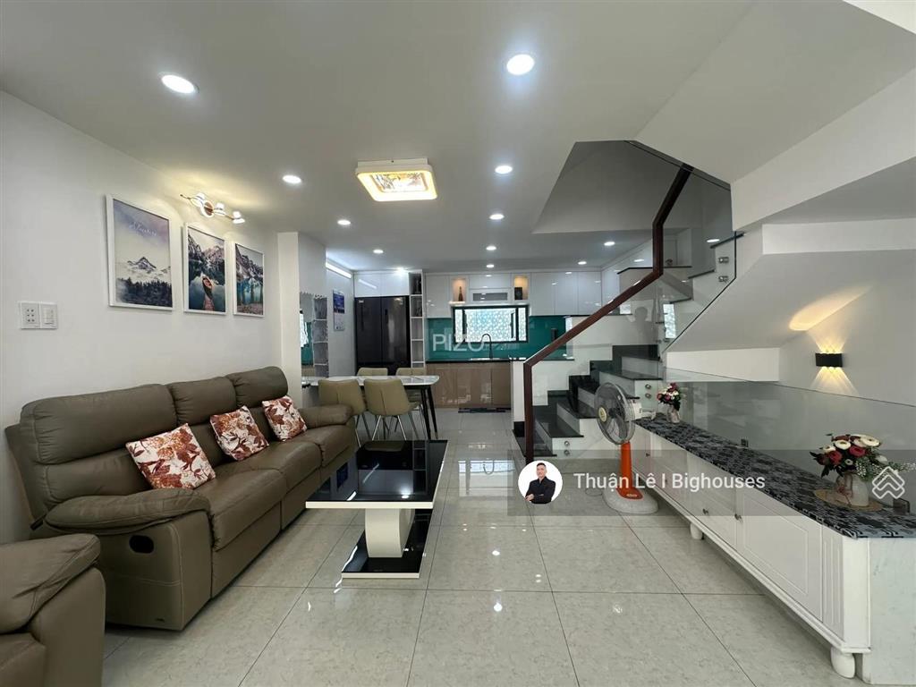 Hạ gấp 3 tỷ! nhà mới đẹp ở ngay. hxh tránh nhau khu phan xích long. ngang 5mx15m. nhà 5tầng+5pn lớn