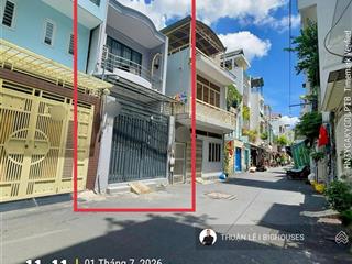 Bán nhà (4,4m x 14m) hxh 8m lý chính thắng thông hai bà trưng. quận 3. nhà 2tầng + 4pn lớn (12,6tỷ)
