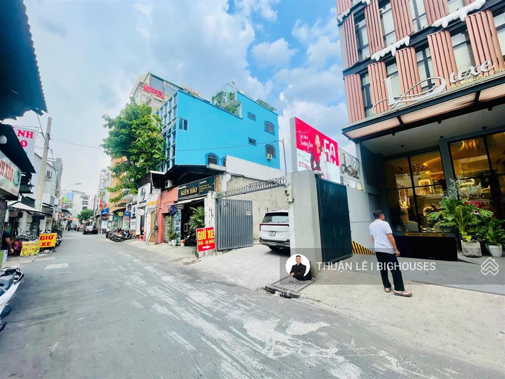 Đất trống 5mx30m cn~150m². mặt tiền đinh công tráng, tân định, quận 1. đã xin gpxd (hầm+6 tầng+mct)