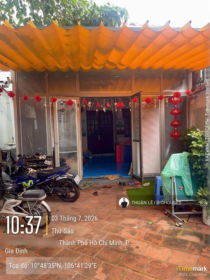 Hiếm thấy! đơn giá ~ 95triệu/m2, bề ngang 7,5m + hxh 8m khu hoàng hoa thám & lê trực, bình thạnh