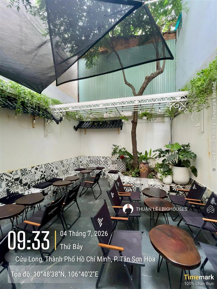 Mặt tiền thụt khu đường lam sơn & cửu long, khu sân bay tsn. ngang đẹp 5m x 30m. sẵn hđt 60tr/tháng