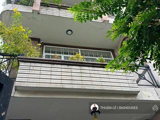 Bán nhà hẻm 5m khu lam sơn & đường nguyễn văn đậu. vuông a4(5mx21m), nhà 4 tầng. hướng đn + 5pn lớn