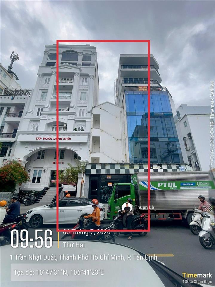 Bán nhà mặt tiền trần nhật duật, quận 1. ngang 4,7m x 16m cn 70,9m2 nhà trống 5t/kinh doanh ngay