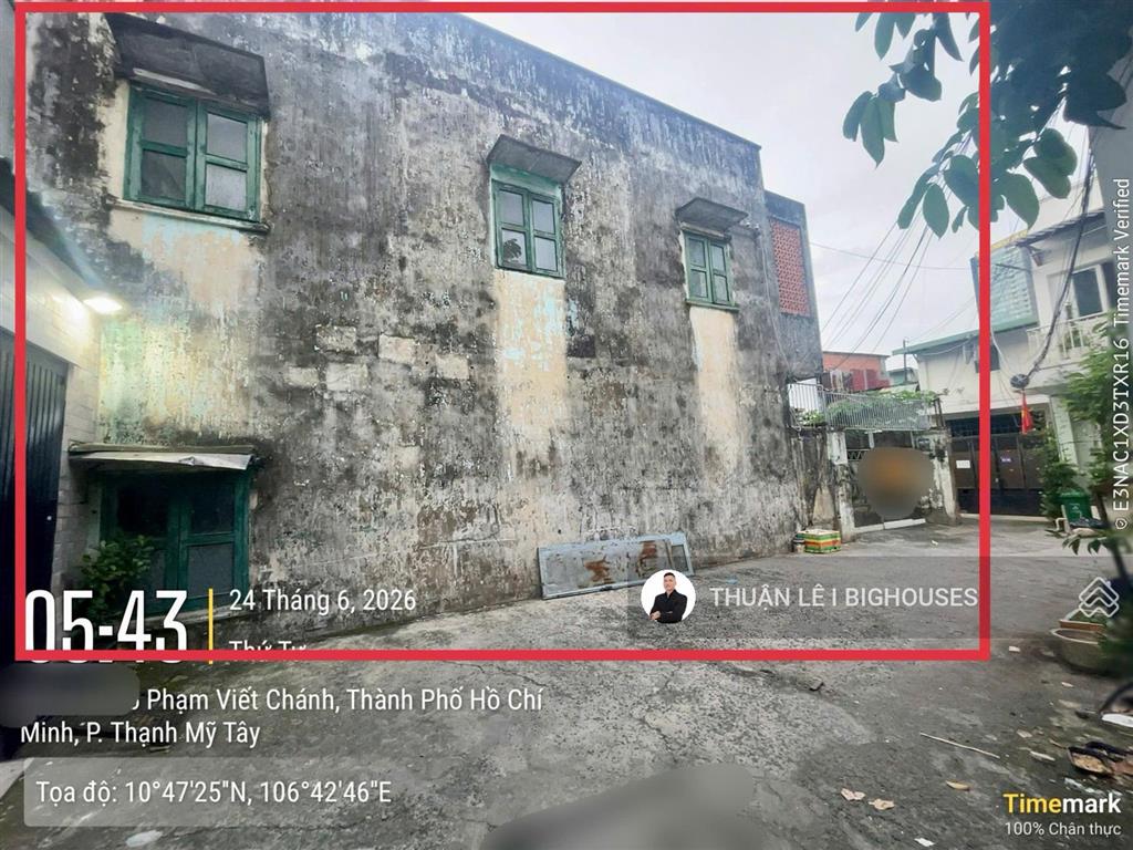 Bán khuôn đất lớn hiếm có (16m x 25m, 377,5m2) phố nhật  đường phạm viết chánh, sát bến nghé, q1