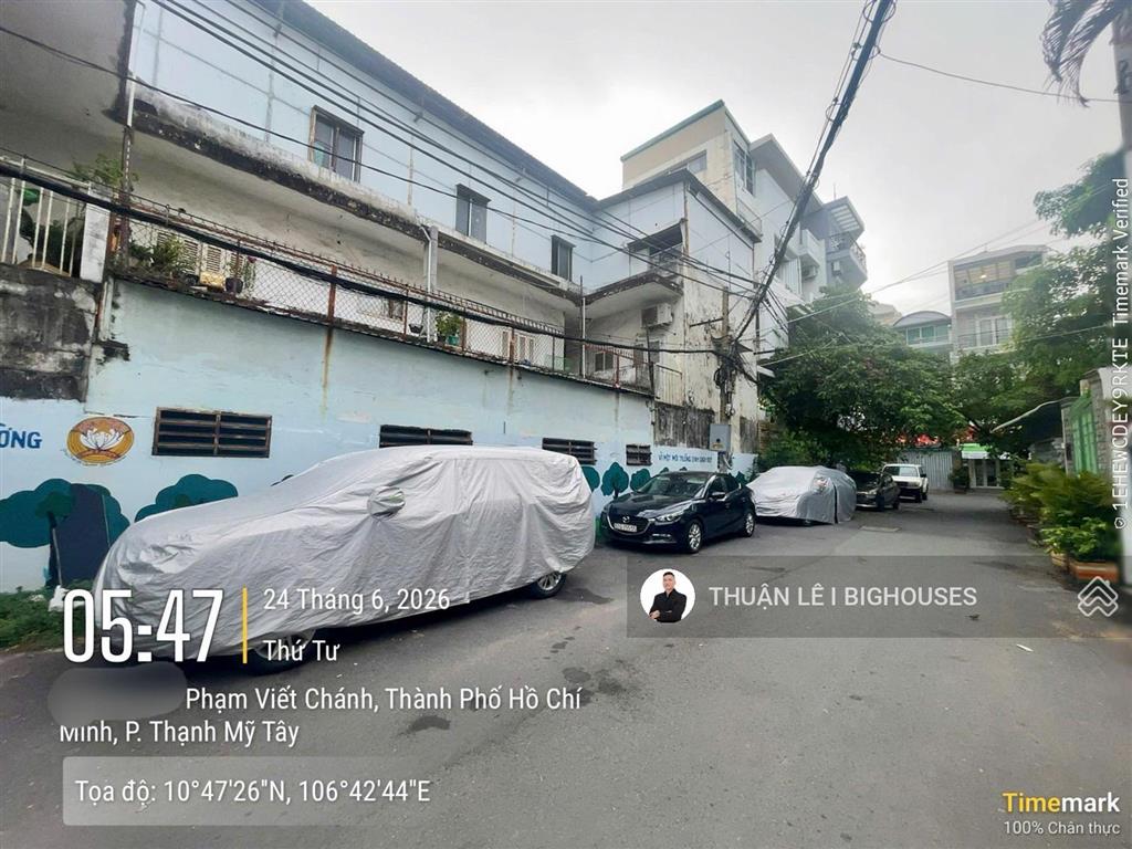 Bán khuôn đất lớn hiếm có (16m x 25m, 377,5m2) phố nhật  đường phạm viết chánh, sát bến nghé, q1