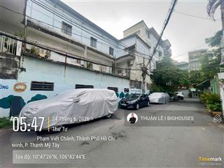 Bán khuôn đất lớn hiếm thấy (16m x 25m, 377,5m2) phố nhật đường phạm viết chánh, sát bến nghé, q.1