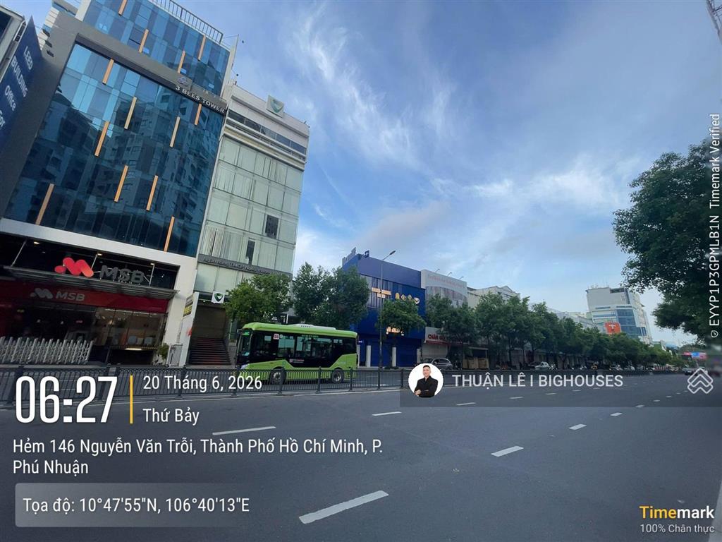 Ngang đẹp 6,5mx11m. cách 1 căn ra mặt tiền nguyễn văn trỗi, phú nhuận. chủ nhà hạ giá 2 tỷ bán gấp