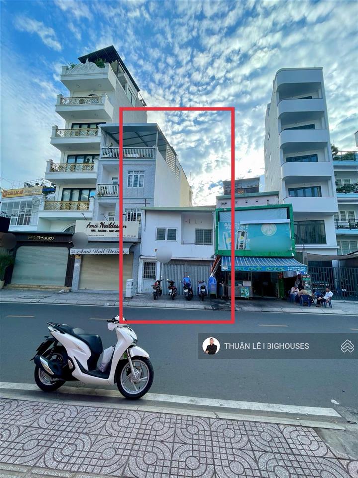 Bán nhà mtkd nguyễn phúc nguyên, p9, quận 3. ngang đẹp (4,85mx10,3m) 2 tầng cũ  tiện xây mới