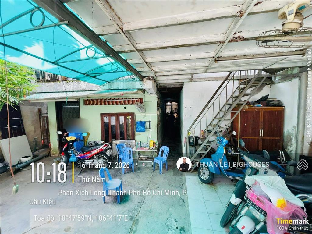 Bề ngang 10m! đúng 5m ra mặt tiền phan xích long, phú nhuận. cấp 4 (dtcn 167m2) ctxd 5 tầng + mct