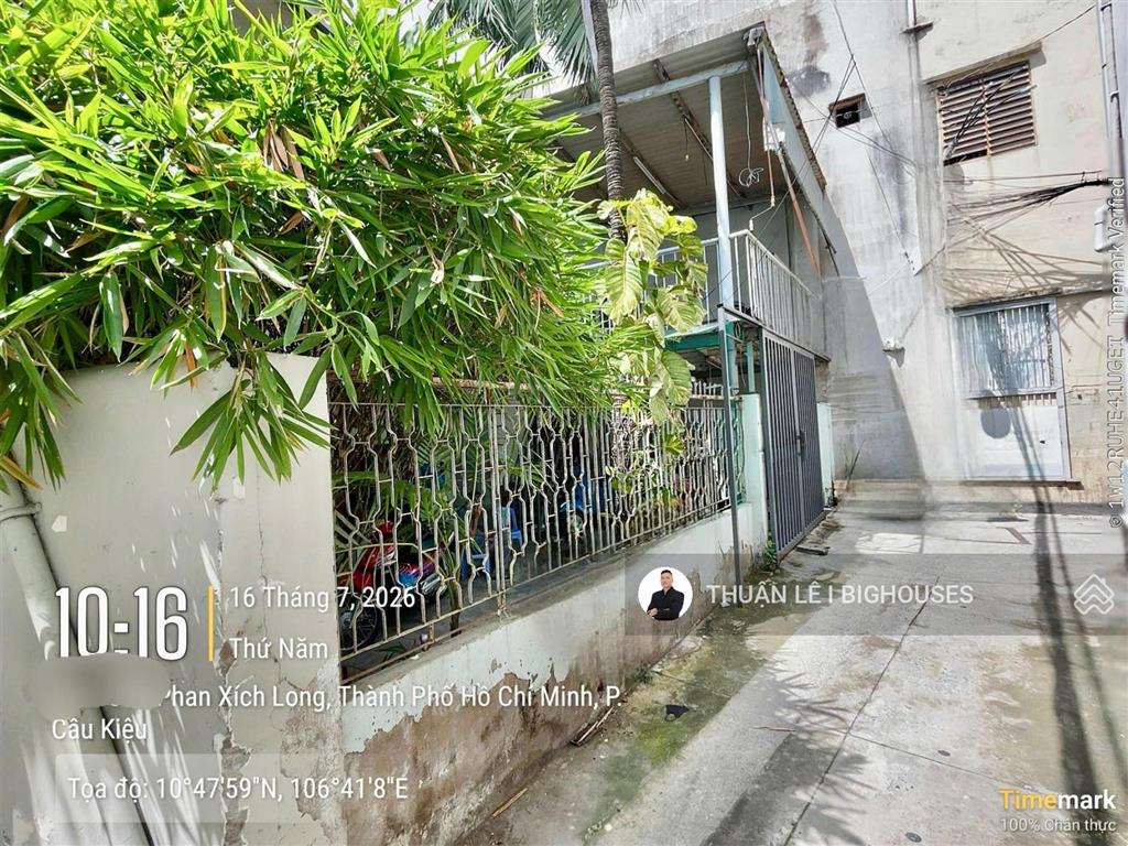 Bề ngang 10m! đúng 5m ra mặt tiền phan xích long, phú nhuận. cấp 4 (dtcn 167m2) ctxd 5 tầng + mct