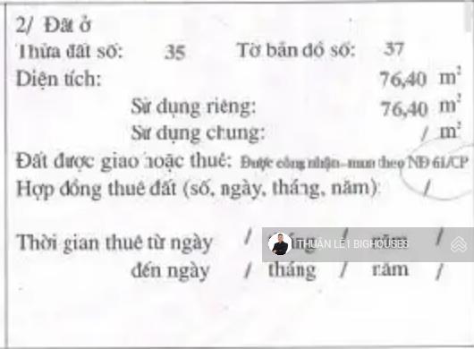 Mặt tiền 7,5m  hẻm 6m lý chính thắng & nguyễn thông, quận 3, cấp 4 (7,5mx10m) xd mới 6 tầng (19tỷ)