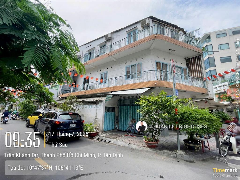 Bán căn góc (15mx4,5m) trần khánh dư & nguyễn văn nguyễn. căn góc 2mt tiện kinh doanh cafe, studio