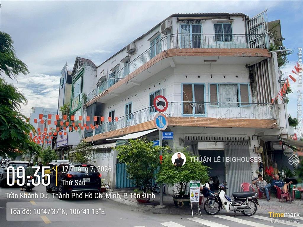 Bán căn góc (15mx4,5m) trần khánh dư & nguyễn văn nguyễn. căn góc 2mt tiện kinh doanh cafe, studio