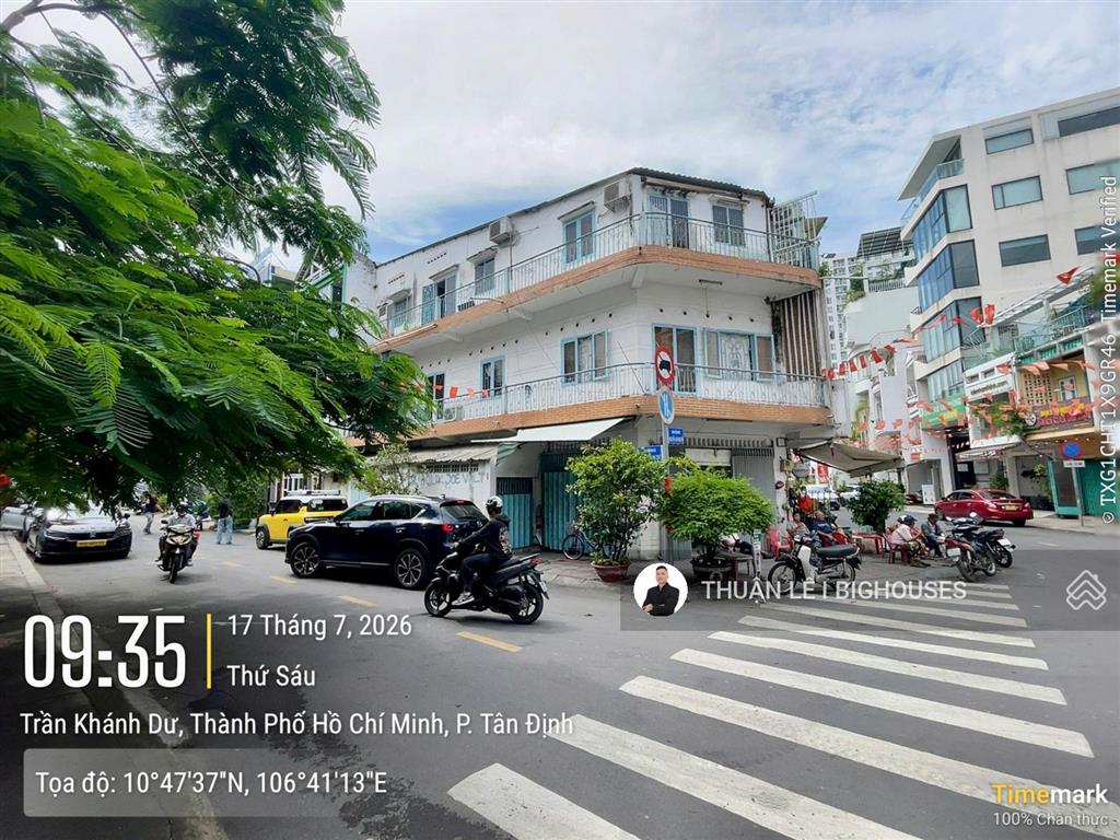 Bán căn góc (15mx4,5m) trần khánh dư & nguyễn văn nguyễn. căn góc 2mt tiện kinh doanh cafe, studio