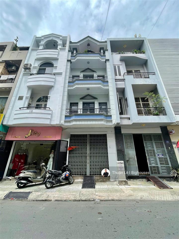 Bán nhà mặt tiền hoa lan, p2, phú nhuận (4m x 19m), 3 tầng st~250m2 sàn, nhà mới, đẹp vào ở ngay