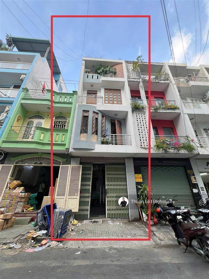 Bán nhà mặt tiền hoa hồng  sát tân định, quận 1 (4m x16m) 4tst + 6pn full nội thất. vào ở, kd ngay