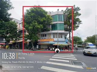 Bán căn góc 2mtkd (7,2m x 9m) đường hoàng sa & đỗ thị lời. 4tầng  tiện mở càfe, studio, phòng khám