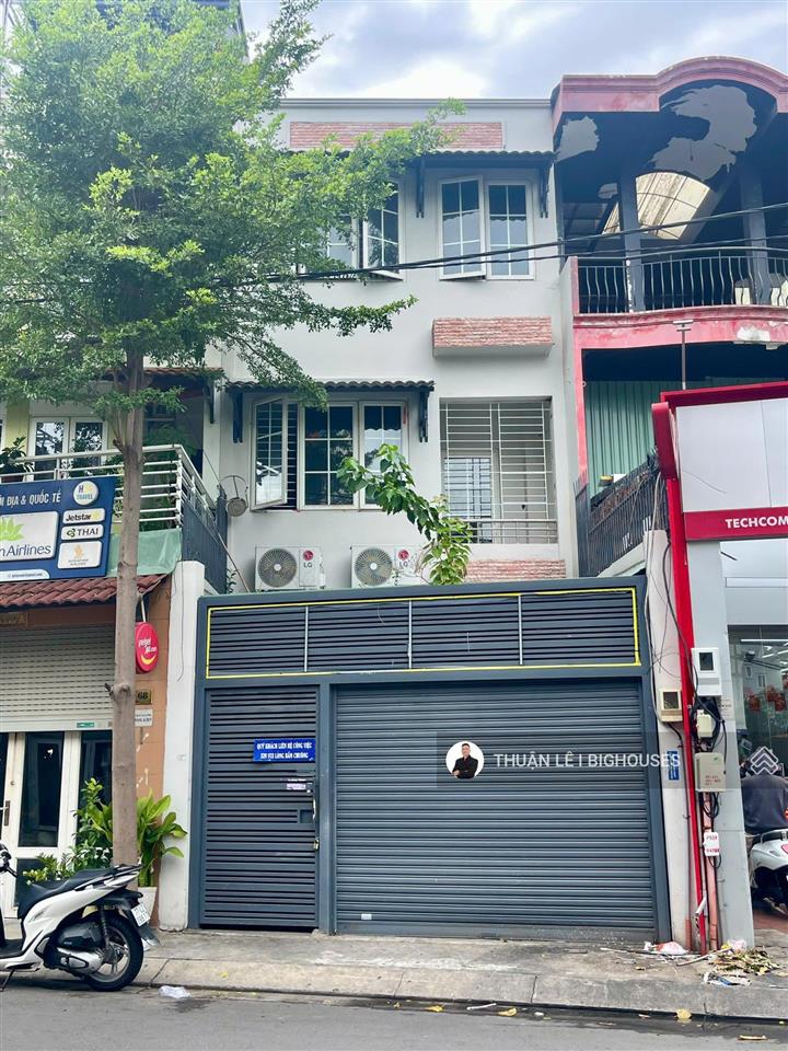 Cho thuê nhà 3 tầng  mặt tiền 66 yên thế, p2, tân bình. khu sân bay tsn (4,66mx22m) 40 triệu/tháng