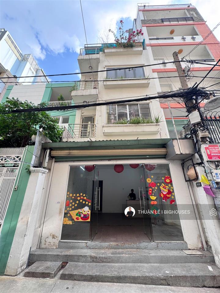 Cho thuê nhà 4 tầng (5mx10m ~250m2 sàn) + số 10c2 nguyễn thị minh khai, ngay truyền hình htv hcm