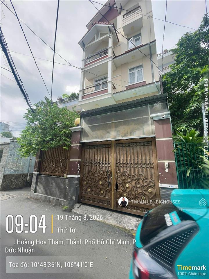 Ngang hiếm 6,5m! mặt tiền hoàng hoa thám, có thang máy. 18,5tỷ + 5 tầng mới đẹp. sẵn hđt 55tr/tháng