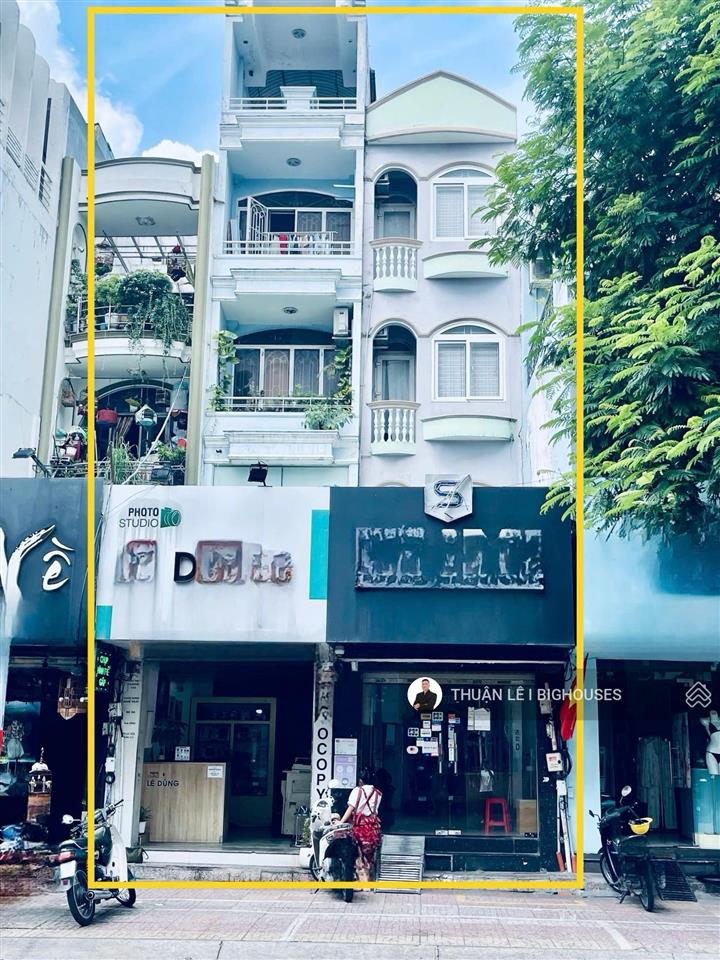 Mặt tiền kinh doanh lê văn sỹ, quận 3  ngang 6m, 4 tầng ~ 450m2 sàn. 44 tỷ về 33 tỷ bán gấp