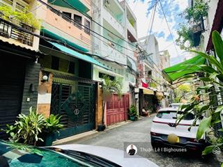 Hẻm thông 6m  huỳnh văn bánh, giáp trường sa. phú nhuận (4,6mx16m) 4 tầng. 15tỷ về 13,5tỷ bán gấp!