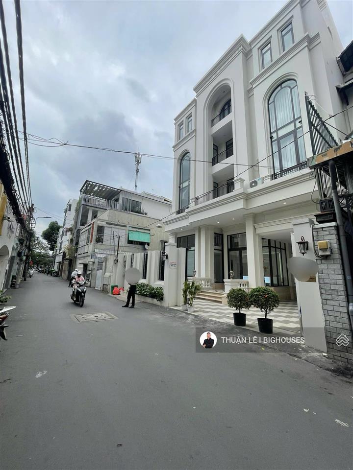 Tòa nhà hầm +7tầng. hẻm 6m lê văn sỹ & trường sa, q3 (5,5m x 17m)~600m2 sàn xd. hđt 90 triệu/tháng