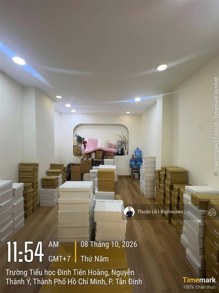 Bán nhà mặt tiền nguyễn thành ý & đinh tiên hoàng, quân 1. 2 tầng (3,5mx15m) 19,5tỷ thương lượng