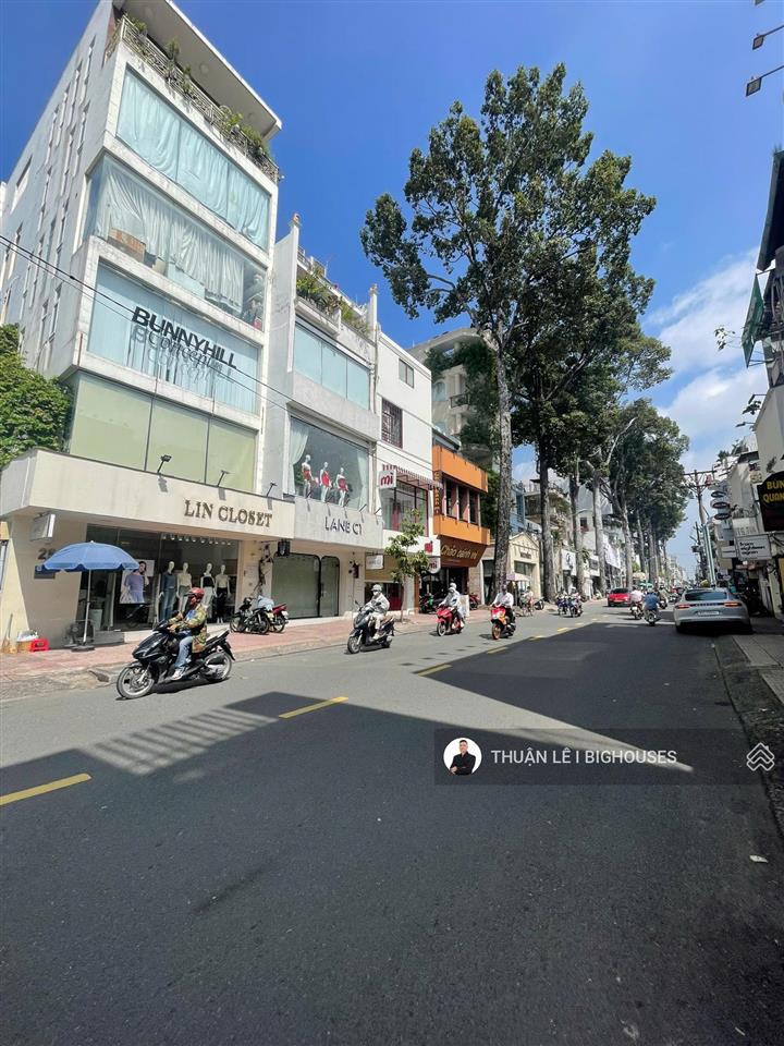 Mặt tiền phố thời trang trần quang diệu & lê văn sỹ, quận 3. mtkd 5 tầng ~ 300m2 sàn. chỉ 18,5tỷtl